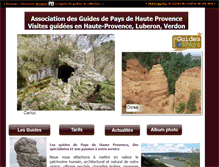 Tablet Screenshot of guidedepays.com